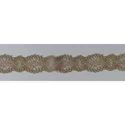 Koronka elastyczna 3cm - cappucino (KR-E-67)