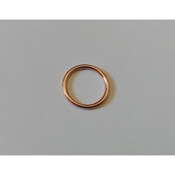 Kółko metalowe 10mm - rose gold (KR-M-83)