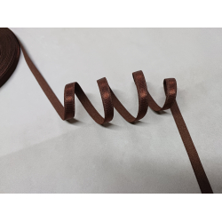 Guma ramiączkowa 10 mm w kolorze czekoladowym